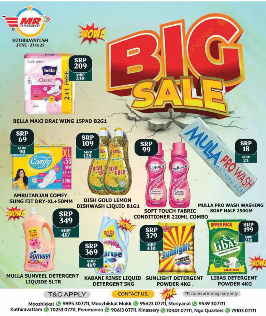 Wednesday Deal In MR Hypermarket Calicut